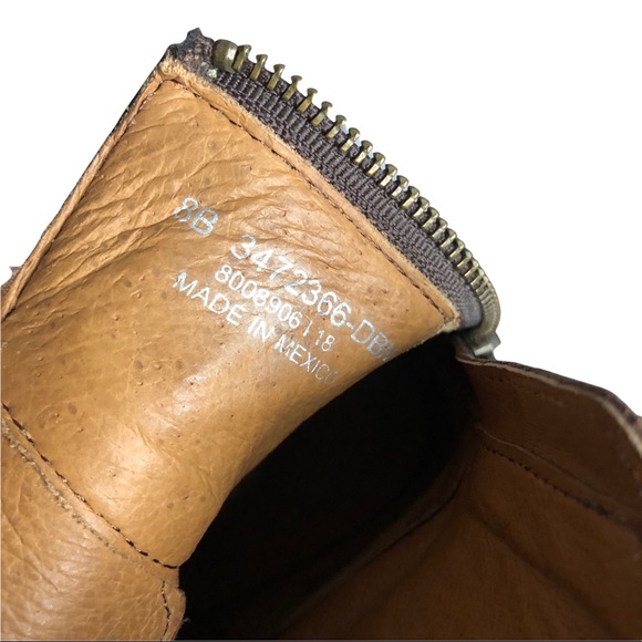 Women's FRYE Tyler Engineer Boots Dark Brown Sz. 8 - Picture 6 of 12